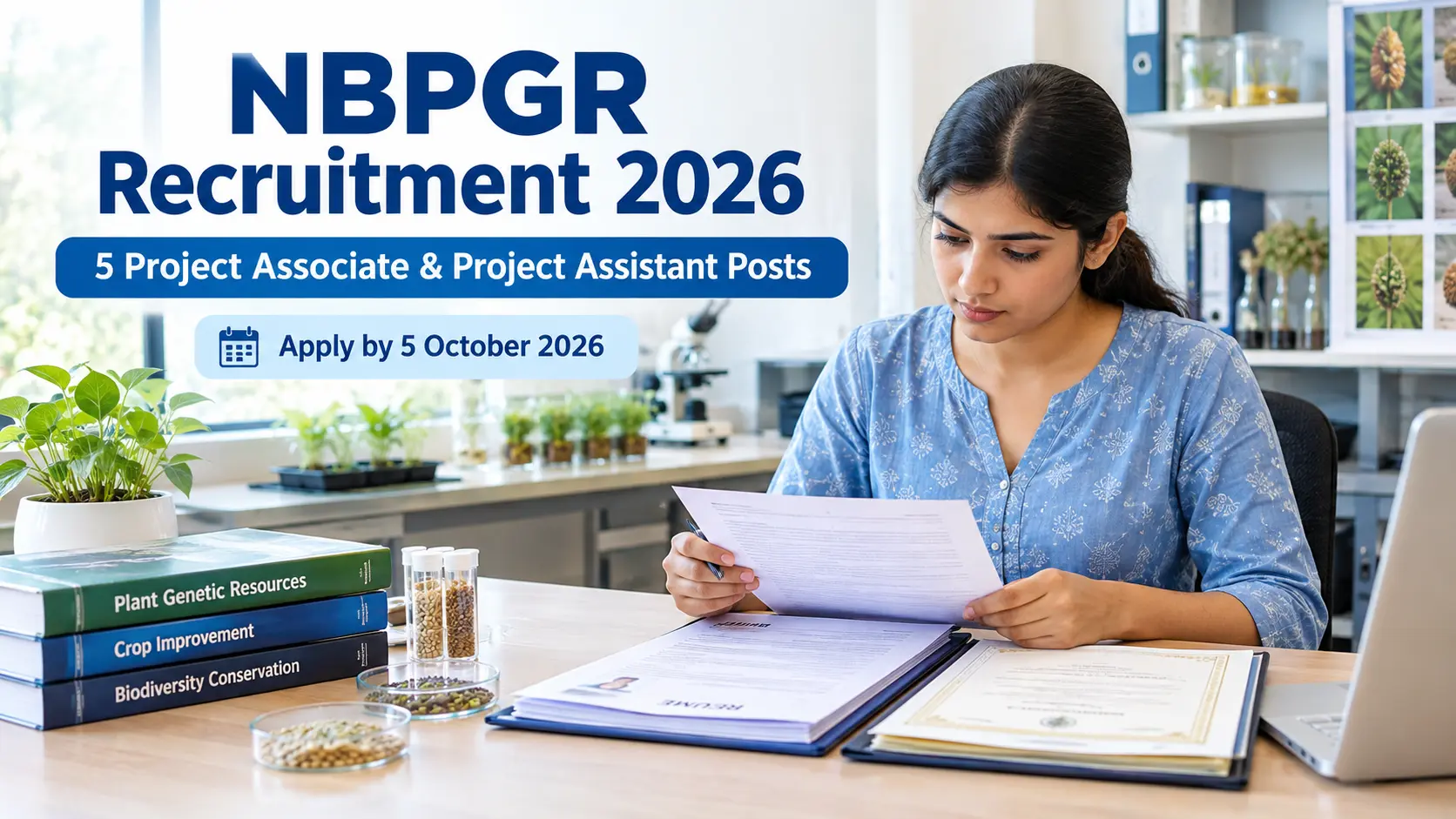 NBPGR Recruitment 2026